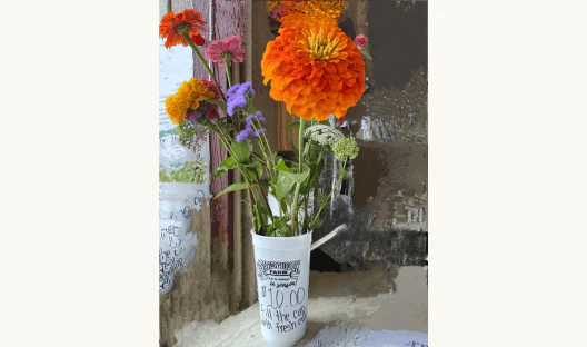 Logo Flower Cup